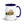 Massey Ferguson 50E Watercolor | 15 oz Mug with Color Inside - Dark Blue