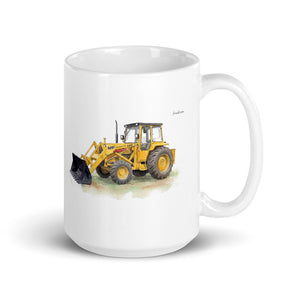 Massey Ferguson 50E Watercolor | White Glossy Mug