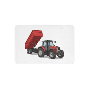 Massey Ferguson 6180 Illustration | Sherpa Blanket 37″×57″