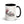 Massey Ferguson 6180 Pencil Sketch | 15 oz Mug with Color Inside - Black