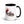Massey Ferguson 6180 Watercolor | 15 oz Mug with Color Inside - Black