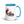 Massey Ferguson 6180 Watercolor | 15 oz Mug with Color Inside - Blue