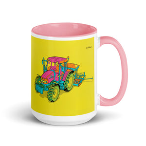 McCormick MC115 Pop Art | 15 oz Mug with Color Inside - Pink