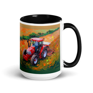 McCormick MC115 Splash Art | 15 oz Mug with Color Inside - Black