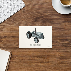 Furrow and Fields Postcard 4″×6″ Ferguson TE 20 | Postcard Quality Farmers Merch