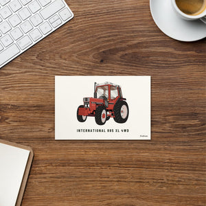 Furrow and Fields Postcard 4″×6″ International 885 XL 4WD | Postcard Quality Farmers Merch