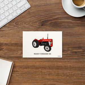Furrow and Fields Postcard 4″×6″ Massey Ferguson 135 | Postcard Quality Farmers Merch