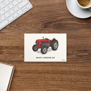 Furrow and Fields Postcard 4″×6″ Massey Ferguson 35X | Postcard Quality Farmers Merch