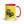Renault 106-54 TL Pop Art | 15 oz Mug with Color Inside - Red