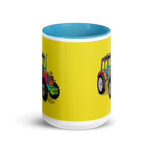 Renault 106-54 TL Pop Art | 15 oz Mug with Color Inside - side view