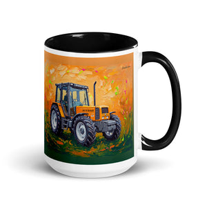 Renault 106-54 TL Splash Art | 15 oz Mug with Color Inside - Black
