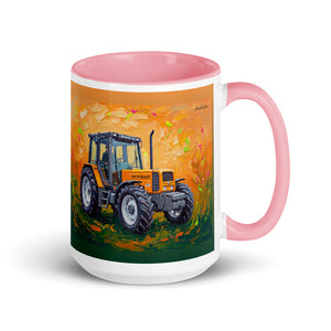 Renault 106-54 TL Splash Art | 15 oz Mug with Color Inside - Pink