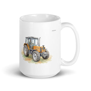 Renault 106-54 TL Watercolor | White Glossy Mug