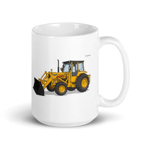 Furrow & Fields 11 oz Massey Ferguson 50E | White Glossy Mug Quality Farmers Merch