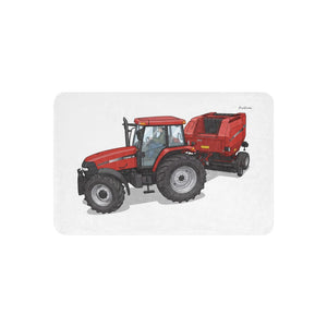 Furrow & Fields 37″×57″ Case IH Maxxum MXM130 Illustration | Sherpa Blanket Quality Farmers Merch