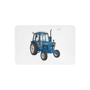 Furrow & Fields 37″×57″ Ford 4600 Illustration (Front) | Sherpa Blanket Quality Farmers Merch