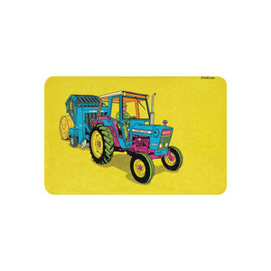Furrow & Fields 37″×57″ Ford 7600 Pop Art | Sherpa Blanket Quality Farmers Merch