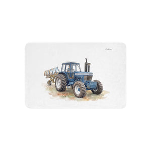 Furrow & Fields 37″×57″ Ford 9700 Watercolor | Sherpa Blanket Quality Farmers Merch