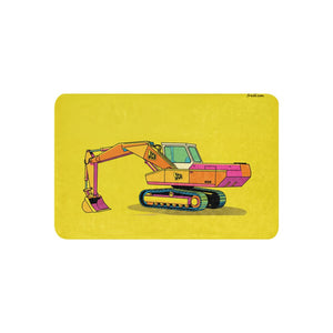 Furrow & Fields 37″×57″ JCB 806 Pop Art | Sherpa Blanket Quality Farmers Merch
