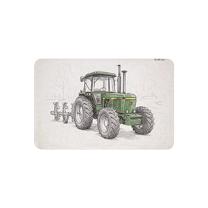 Furrow & Fields 37″×57″ John Deere 4350 Pencil Sketch | Sherpa Blanket Quality Farmers Merch