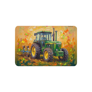 Furrow & Fields 37″×57″ John Deere 4350 Splash Art | Sherpa Blanket Quality Farmers Merch