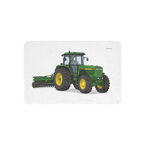 Furrow & Fields 37″×57″ John Deere 4955 Illustration | Sherpa Blanket Quality Farmers Merch
