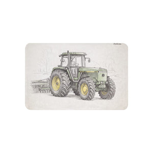 Furrow & Fields 37″×57″ John Deere 4955 Pencil Sketch | Sherpa Blanket Quality Farmers Merch