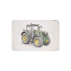 Furrow & Fields 37″×57″ John Deere 6R 250 Pencil Sketch | Sherpa Blanket Quality Farmers Merch
