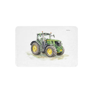 Furrow & Fields 37″×57″ John Deere 6R 250 Watercolor | Sherpa Blanket Quality Farmers Merch