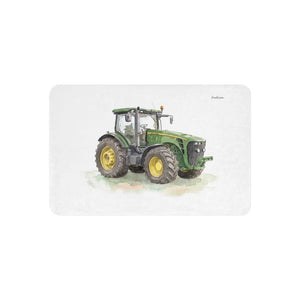 Furrow & Fields 37″×57″ John Deere 8345R Watercolor | Sherpa Blanket Quality Farmers Merch