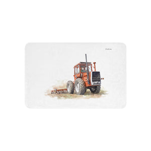 Furrow & Fields 37″×57″ Massey Ferguson 1200 Watercolor | Sherpa Blanket Quality Farmers Merch