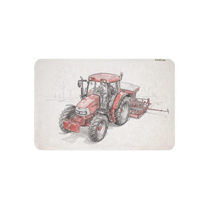 Furrow & Fields 37″×57″ McCormick MC115 Pencil Sketch | Sherpa Blanket Quality Farmers Merch