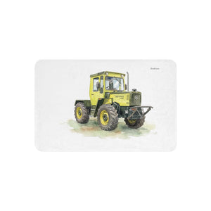 Furrow & Fields 37″×57″ Mercedes-Benz MB-trac 1100 Watercolor | Sherpa Blanket Quality Farmers Merch