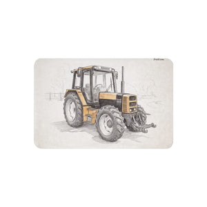 Furrow & Fields 37″×57″ Renault 145.14 TX Pencil Sketch | Sherpa Blanket Quality Farmers Merch