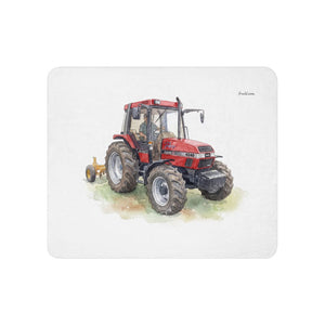 Furrow & Fields 50″×60″ Case IH 4240 XL Pro Watercolor | Sherpa Blanket Quality Farmers Merch