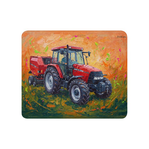 Furrow & Fields 50″×60″ Case IH Maxxum MXM130 Splash Art | Sherpa Blanket Quality Farmers Merch