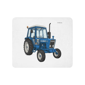 Furrow & Fields 50″×60″ Ford 4600 Illustration (Front) | Sherpa Blanket Quality Farmers Merch