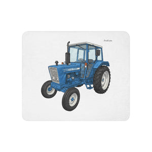 Furrow & Fields 50″×60″ Ford 4600 Illustration (Side) | Sherpa Blanket Quality Farmers Merch