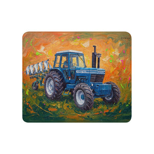 Furrow & Fields 50″×60″ Ford 9700 Splash Art | Sherpa Blanket Quality Farmers Merch