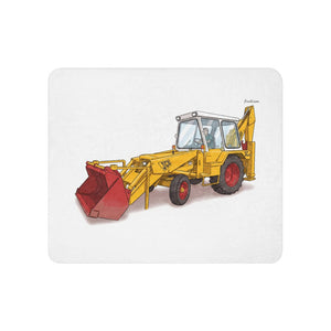 Furrow & Fields 50″×60″ JCB 3C II | Sherpa Blanket Quality Farmers Merch