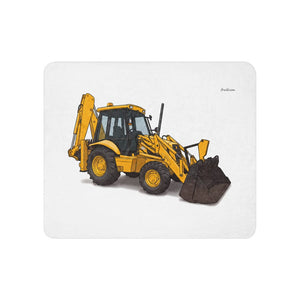 Furrow & Fields 50″×60″ JCB 3CX Sitemaster Plus | Sherpa Blanket Quality Farmers Merch