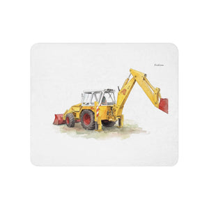 Furrow & Fields 50″×60″ JCB 4D II Watercolor | Sherpa Blanket Quality Farmers Merch