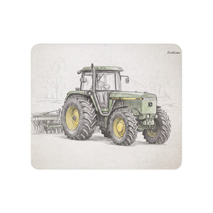 Furrow & Fields 50″×60″ John Deere 4955 Pencil Sketch | Sherpa Blanket Quality Farmers Merch