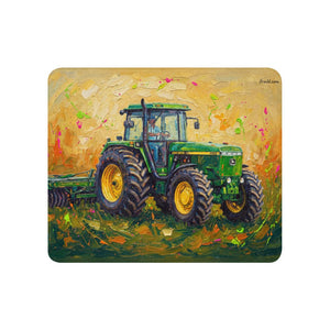 Furrow & Fields 50″×60″ John Deere 4955 Splash Art | Sherpa Blanket Quality Farmers Merch