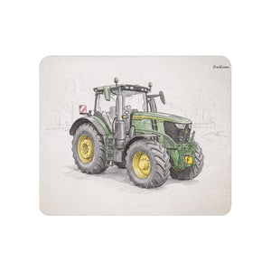 Furrow & Fields 50″×60″ John Deere 6R 250 Pencil Sketch | Sherpa Blanket Quality Farmers Merch