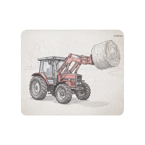 Furrow & Fields 50″×60″ Massey Ferguson 3070 Autotronic Pencil Sketch | Sherpa Blanket Quality Farmers Merch