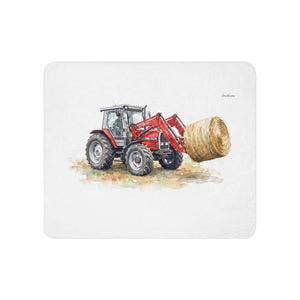 Furrow & Fields 50″×60″ Massey Ferguson 3070 Autotronic Watercolor | Sherpa Blanket Quality Farmers Merch