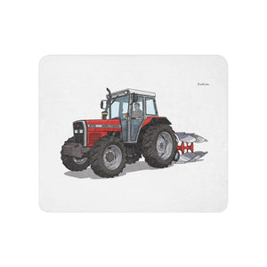 Furrow & Fields 50″×60″ Massey Ferguson 375 | Sherpa Blanket Quality Farmers Merch