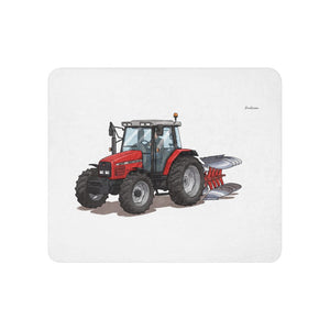 Furrow & Fields 50″×60″ Massey Ferguson 6255 Illustration | Sherpa Blanket Quality Farmers Merch