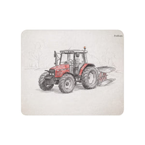 Furrow & Fields 50″×60″ Massey Ferguson 6255 Pencil Sketch | Sherpa Blanket Quality Farmers Merch